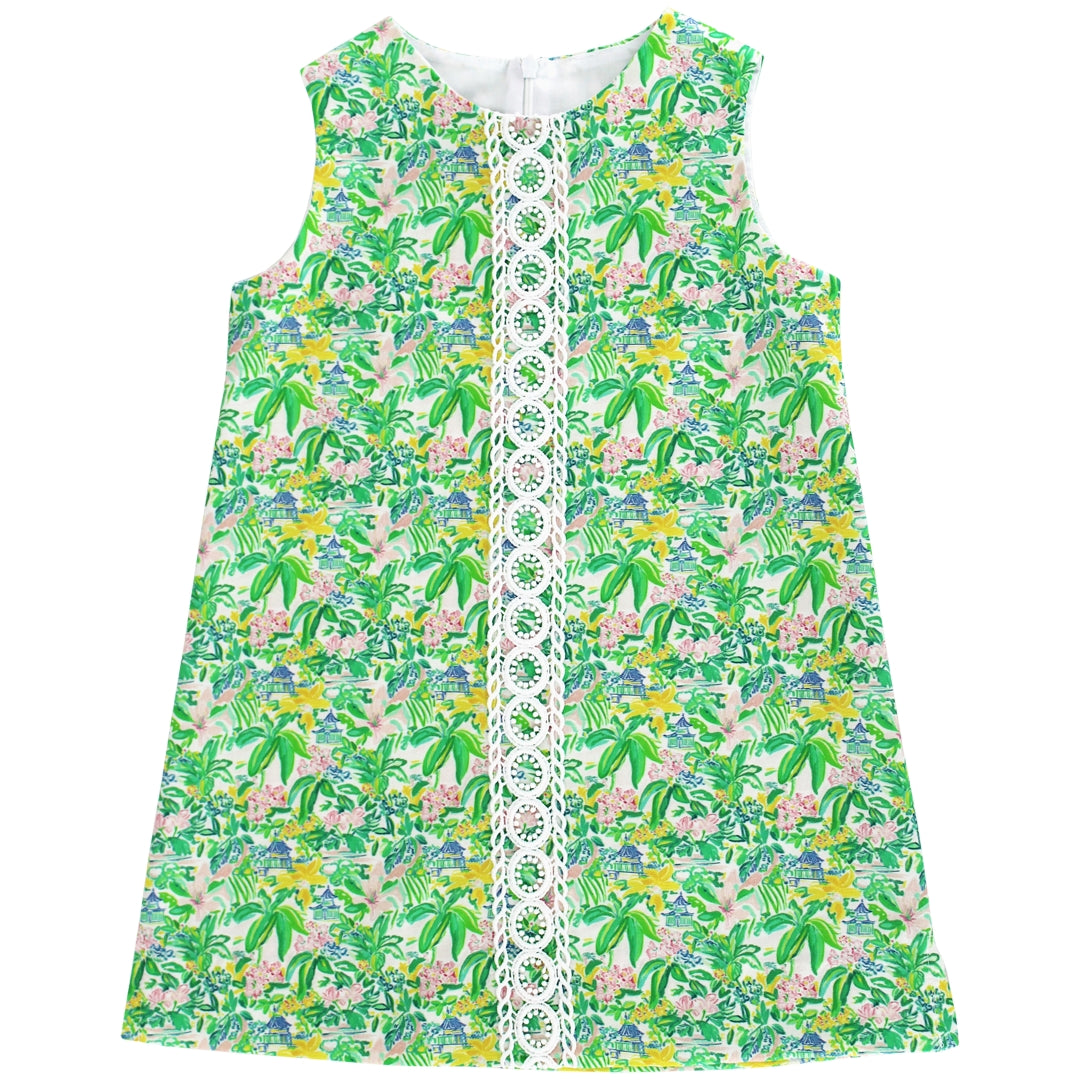 Liza Dress - Pagoda Gardens